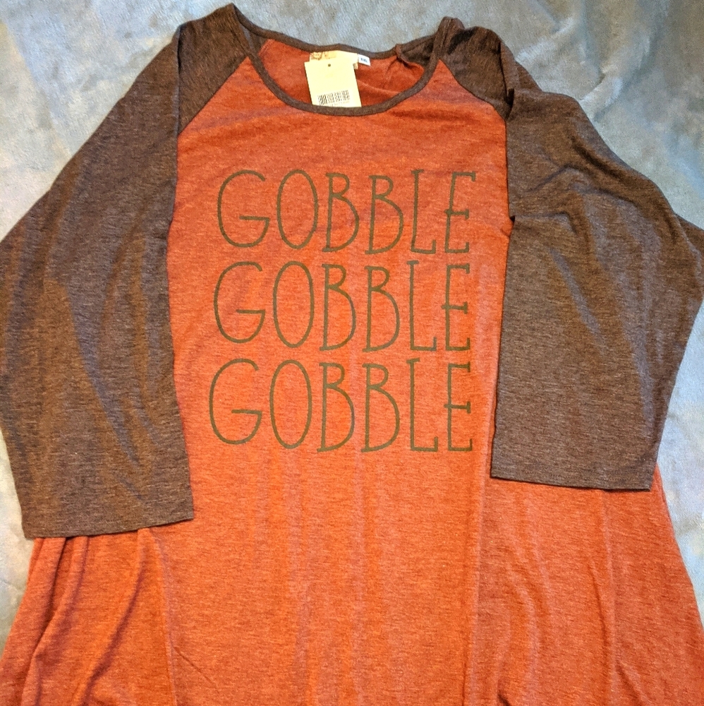 Women's Fall Thanksgiving Raglan Shirt
